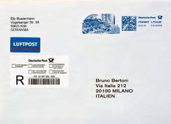 briefversand international